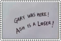 Gary was here Stamp