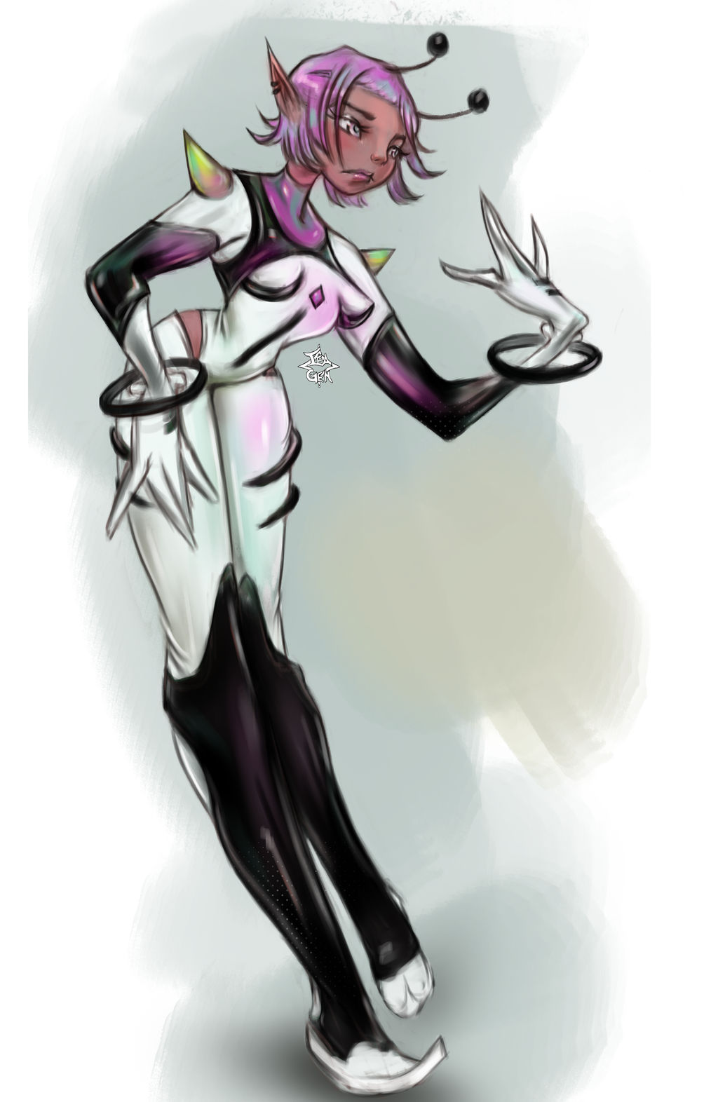 Plug Suit Girl by Tea-Gem on DeviantArt