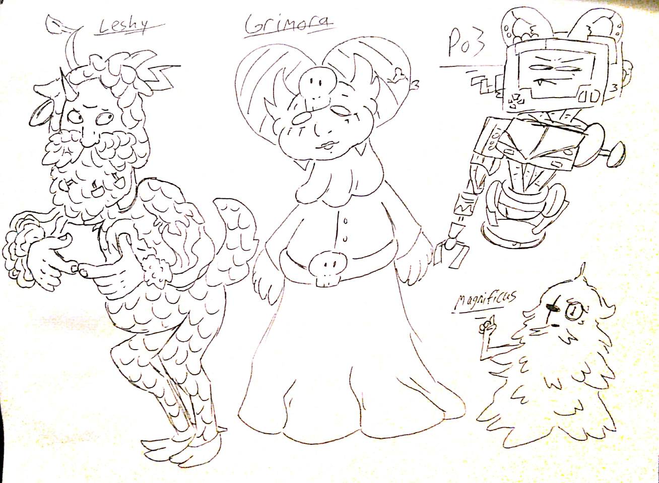 The Inscryption Scribes but AWESOME by AkumaSpiders on DeviantArt