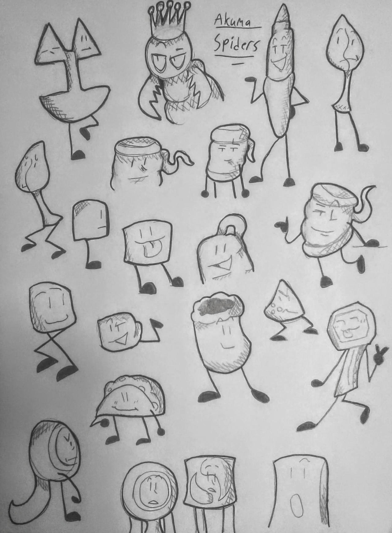 Object oc doodles by AkumaSpiders on DeviantArt
