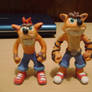 old and new crash bandicoot