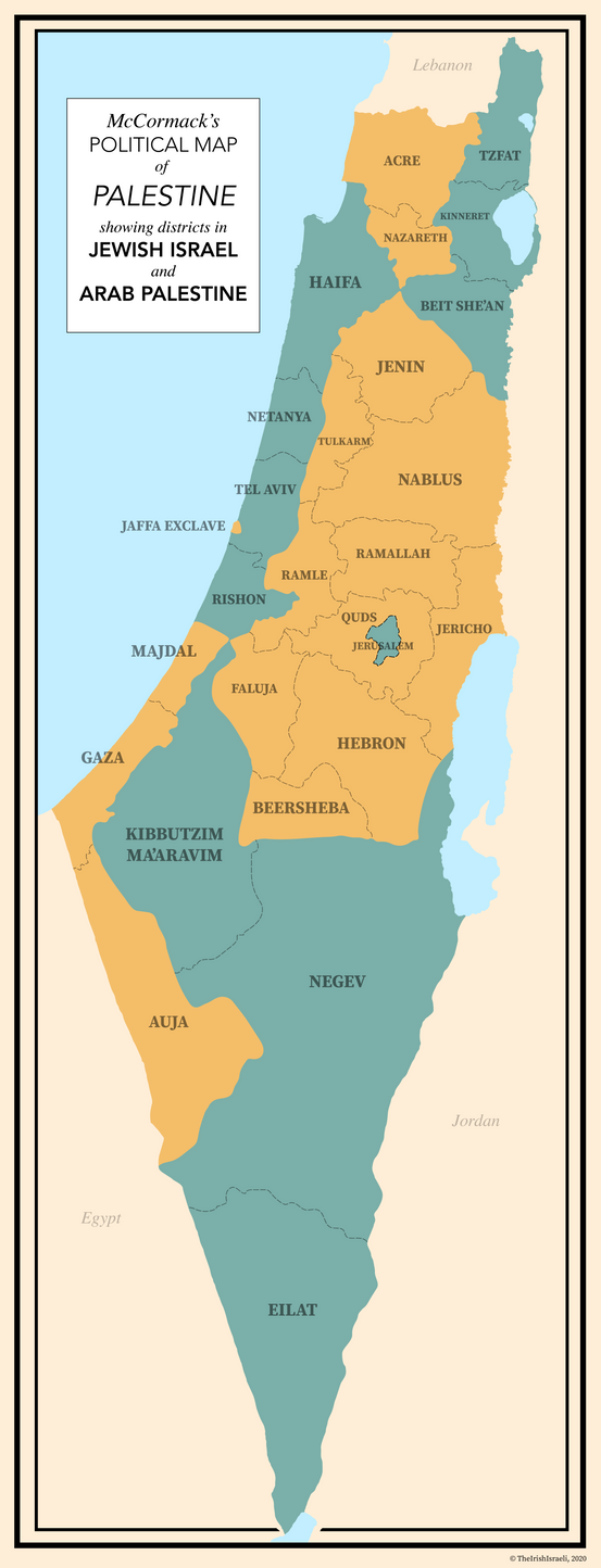Successful 1947 UN Partition Plan by theirishisraeli on DeviantArt