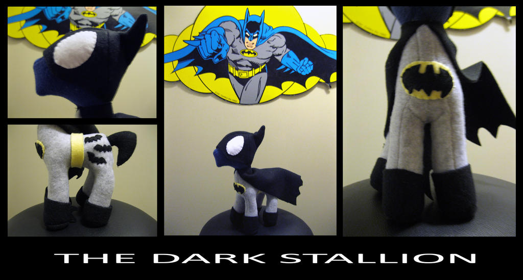 The Dark Stallion (entry for MLPlushie contest)