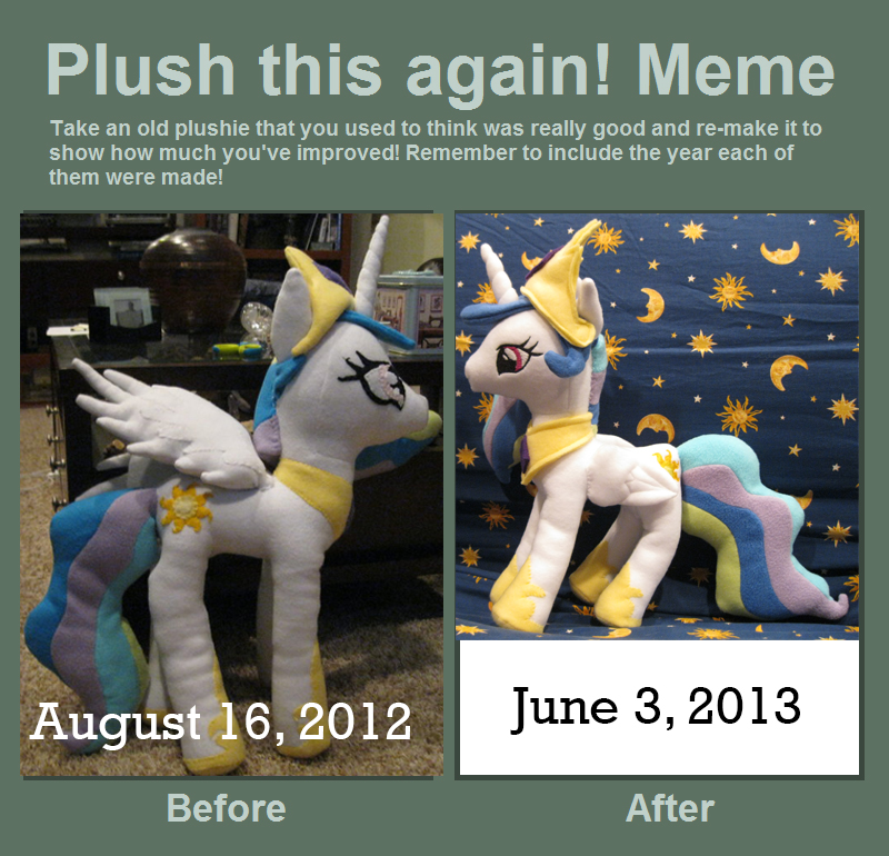 Plush this again - Celestia!