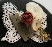 Muse Newsboy Hat Embellishment