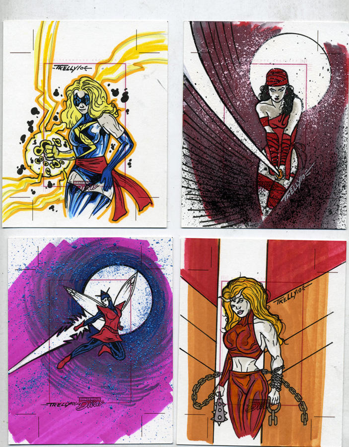 sketch cards dangerous divas 5