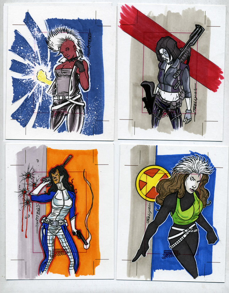 sketch cards dangerous divas11