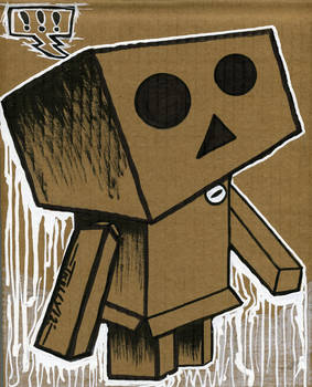 Danbo cardboard robot boy