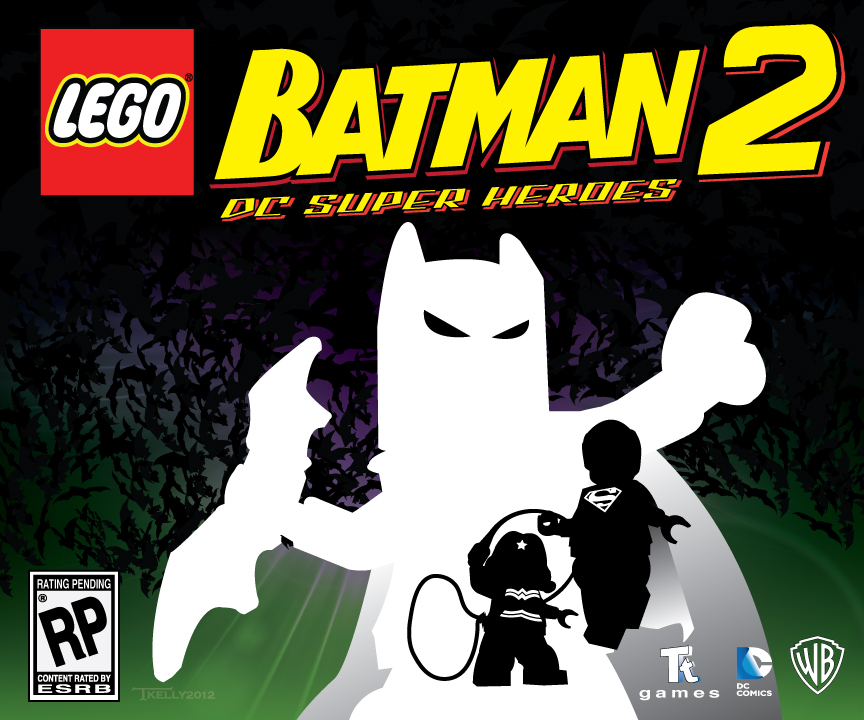 Lego batman Two by artist Tom Kelly