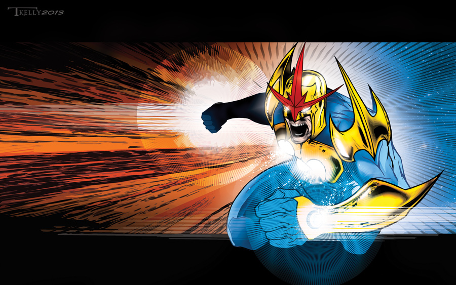Nova Prime by Artist Tom Kelly by TomKellyART