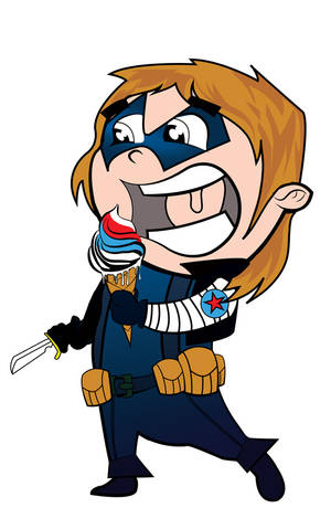 Hungry Winter Soldier by artist Tom Kelly