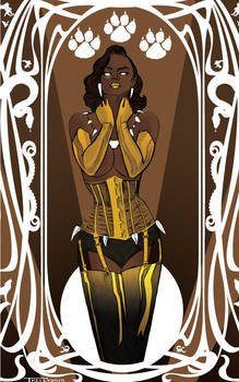 Vixen Bombshell by artist Tom kelly