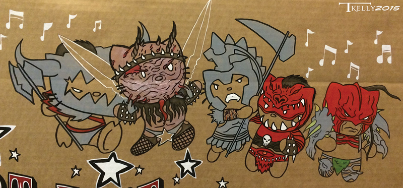 Riot fest 2015 GWAR kitties by Tom kelly