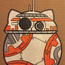 BB-8 kitty by artist Tom Kelly