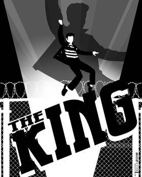 Elvis The king By Tom Kelly