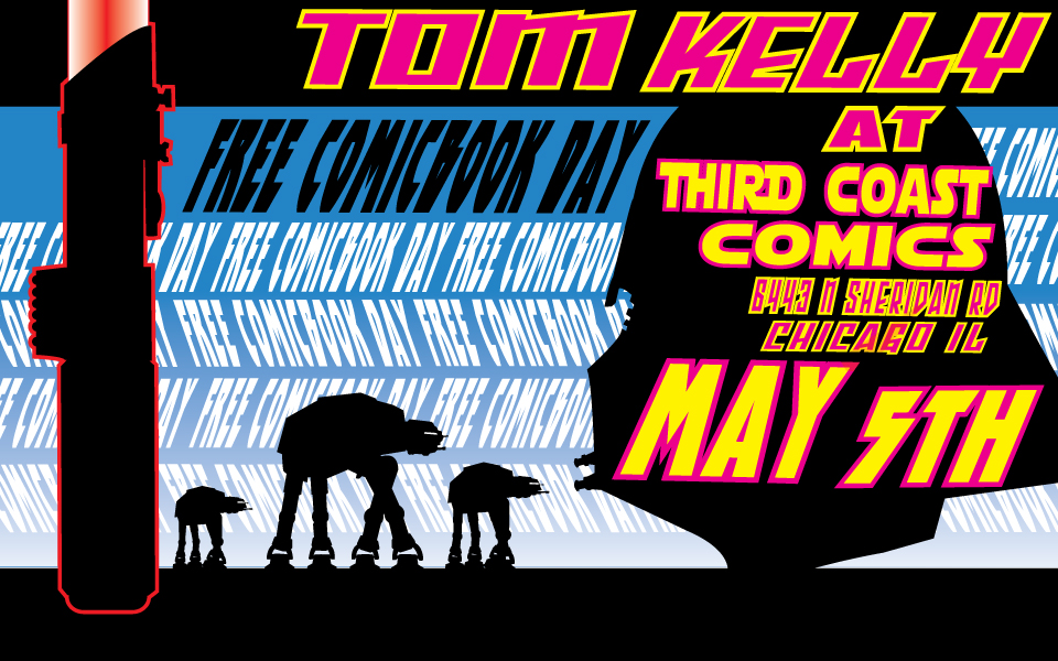 Free Comic Book Day and Beyond by Tom Kelly