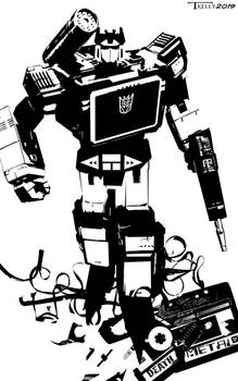 Soundwave Death Metal by Tom Kelly