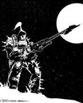 Noise Marine Solo by Tom Kelly by TomKellyART