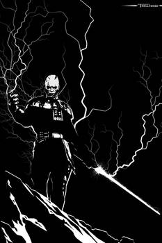 Vader Lightning By Tom Kelly