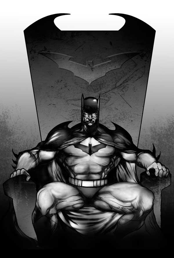 batman's throne by TomKellyART on DeviantArt