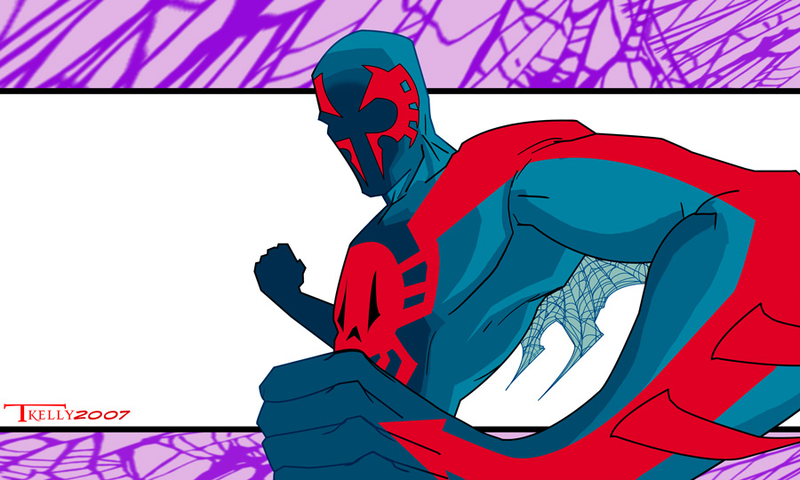 spidey 2099 by Tom Kelly