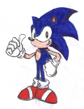 Sonic X - Thumbs Up