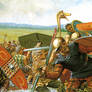 Caesar's Legion Battling Gauls