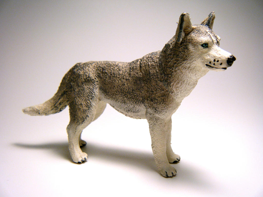 Figurine Chien : Husky de Sibérie - Jeux - Jouets Figurine Chien : Husky de Sibérie - Jeux - Jouets