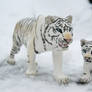 Schleich White Tiger and Cub