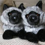 Douglas Cuddle Toys Silver Foxes