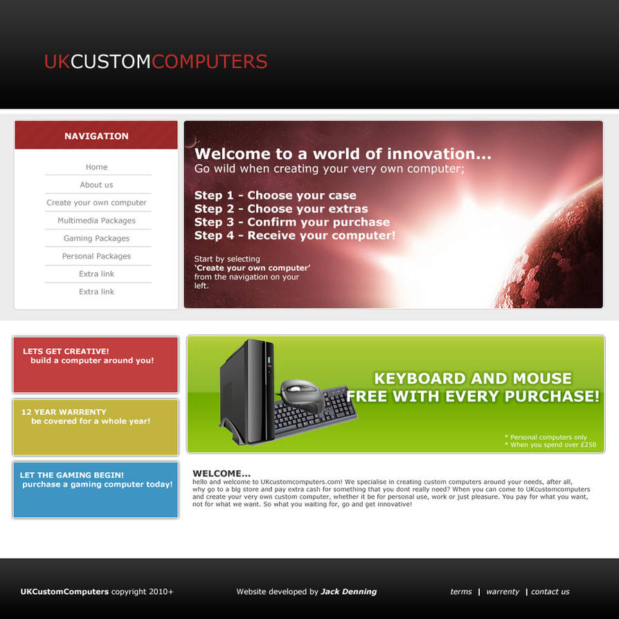 Computer web design by Jdenning on DeviantArt