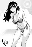 Hinata in a bikini
