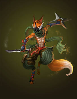 Character Design: Fox Ninja