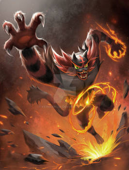 Incineroar - Litten offical final evolution