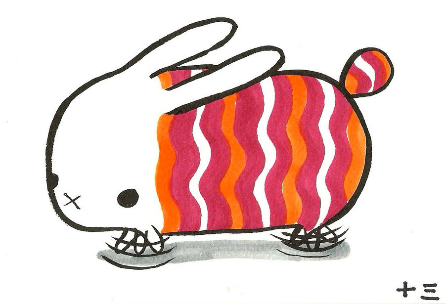 retro rabbit by miyabimaki on DeviantArt