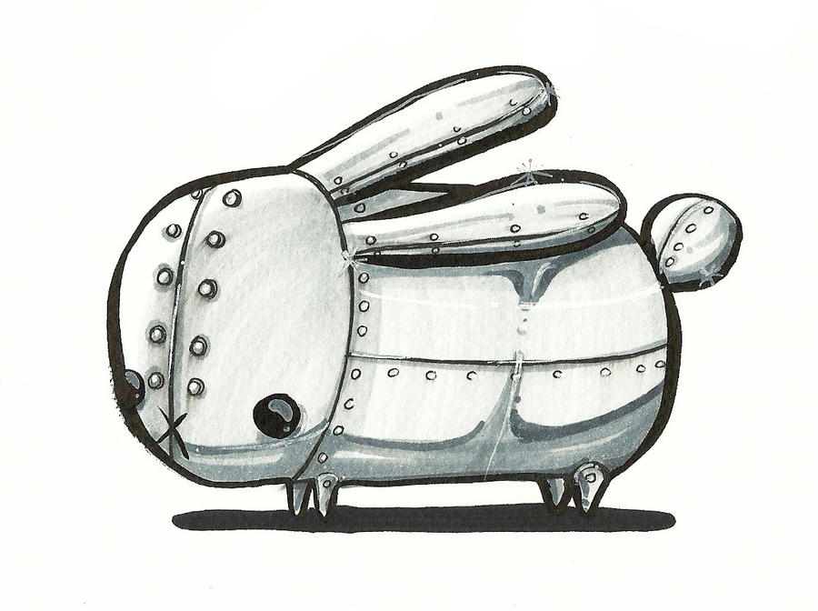 Michibo Rabbit rabbirobo by miyabimaki on DeviantArt