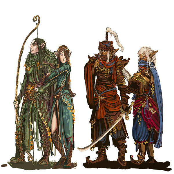 Universal Edge's Elven Races