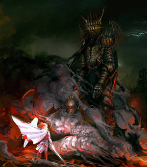 Morgoth and Fingolfin, the Ruin of Beleriand