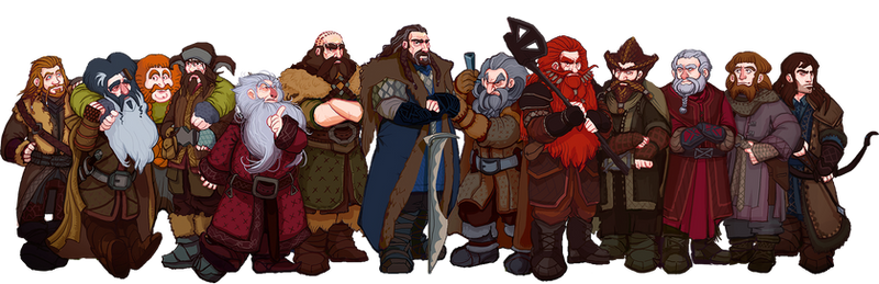 The Hobbit, Thorin and Company