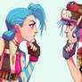 Jinx and Tank Girl