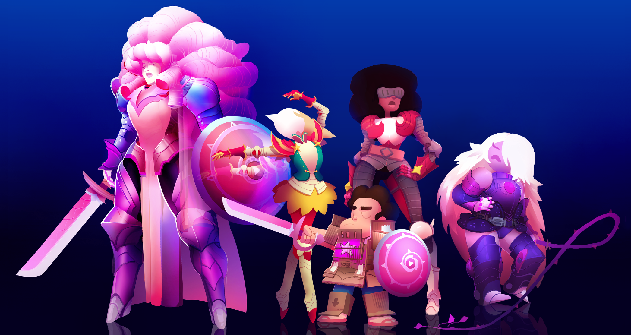 Crystal Gem Knights