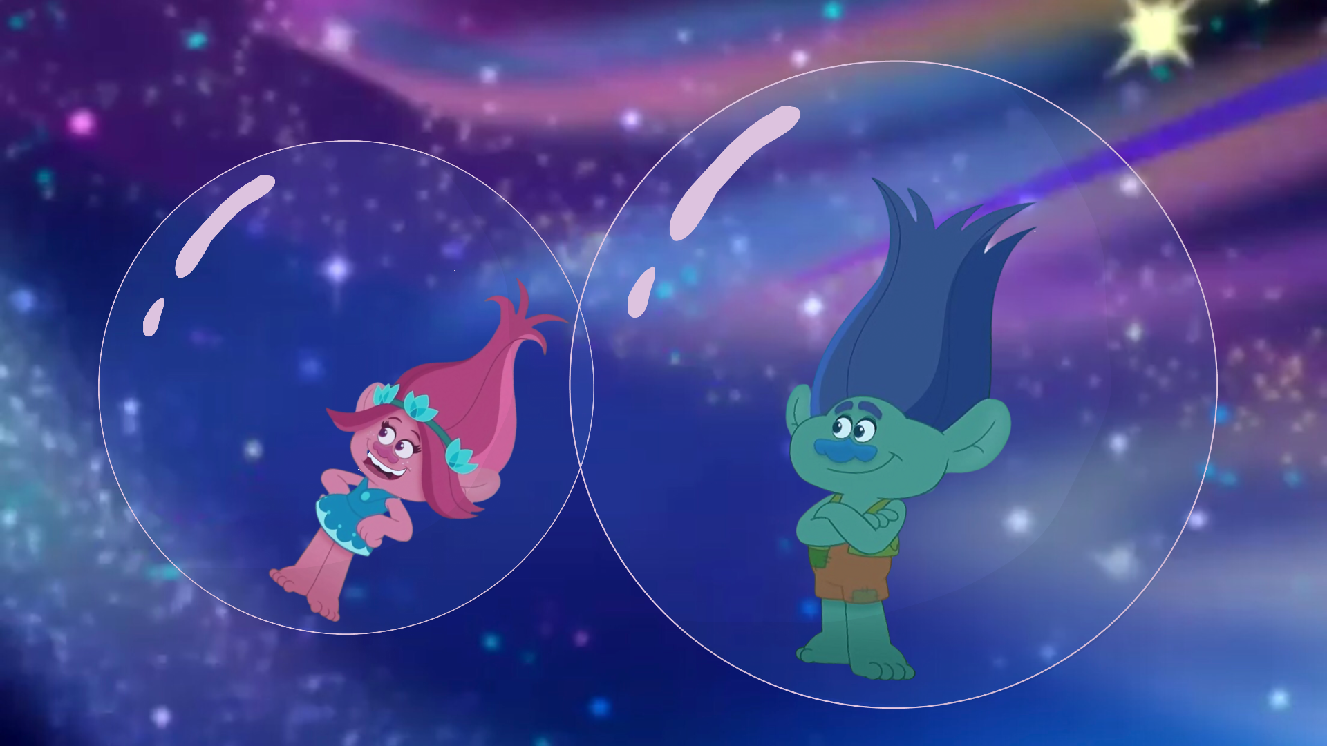 Poppy Spaceman Poppy and branch in bubbles in the space by TrollpediaReserved3 on ...