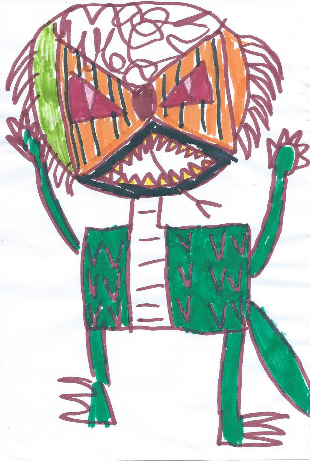 Snake zombie by CharlaRed on DeviantArt