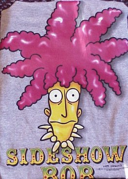 My t-shirt of Sideshow Bob