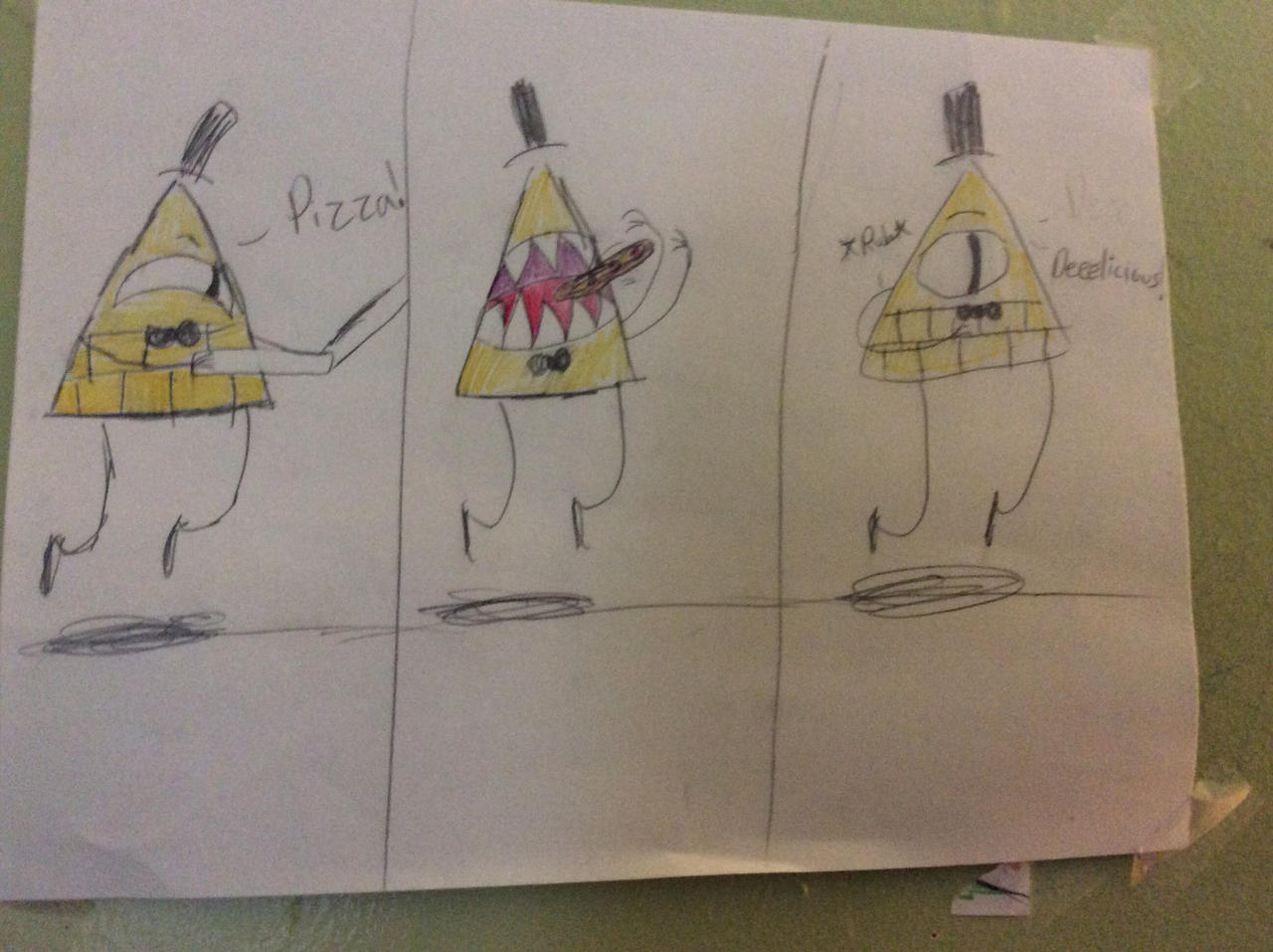 Bill Cipher comic by Lakewolf12 on DeviantArt