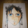 eren jaeger watercolors