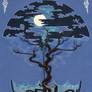 Tree of summer storm