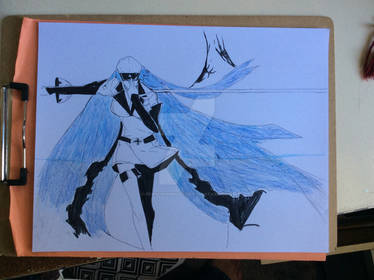 Esdeath being badass colored