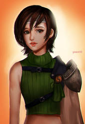 Final Fantasy 7 - Yuffie by Pigliicorn