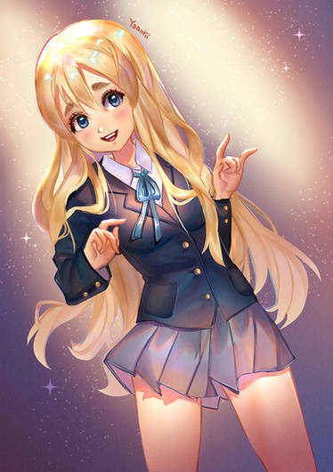 Strong Mugi - K-ON! Art Board Print for Sale by Eyes-Up